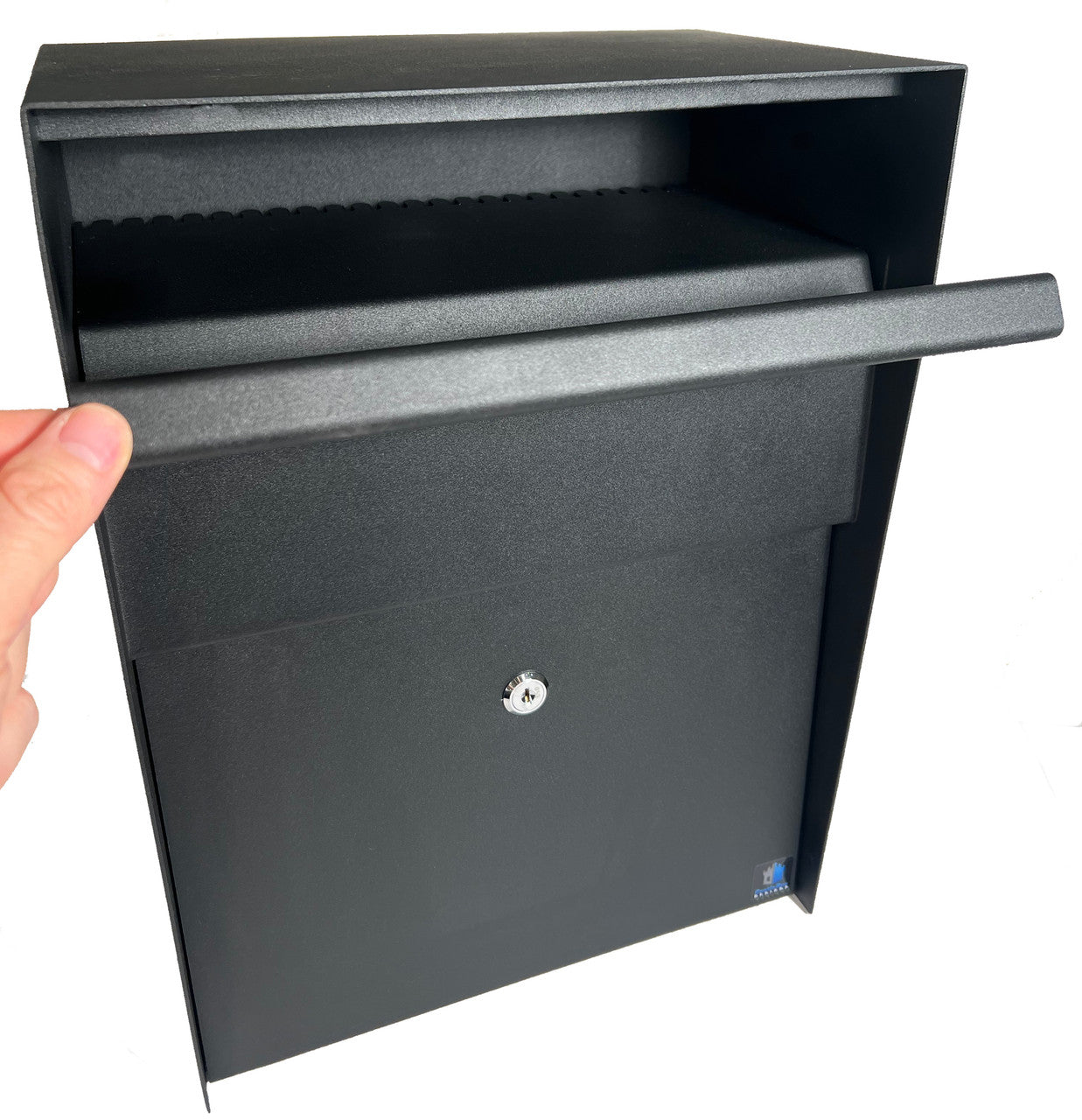 Steel Heavy Duty Payment Drop Box open door