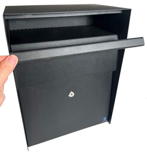Steel Heavy Duty Payment Drop Box open door