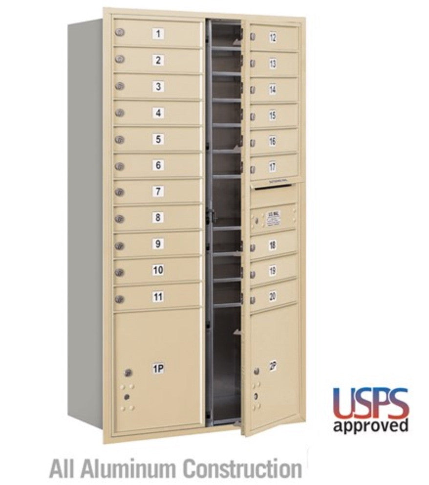 Recessed Into Wall Mailboxes for apartments