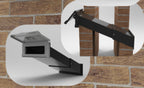 Mail Slot for Walls 8" to 14" Adjustable Through Wall Mail Drop Slot