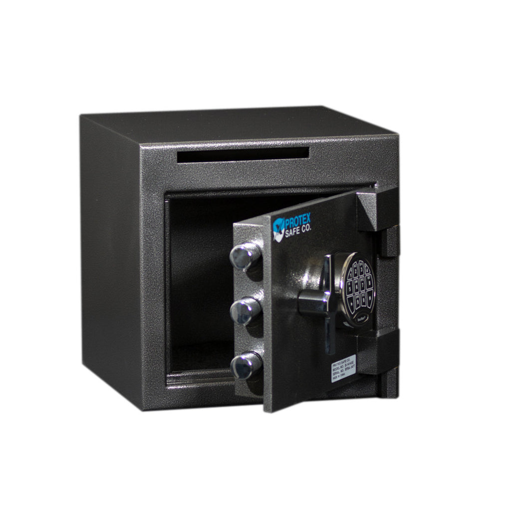Envelope Drop Safe with door open