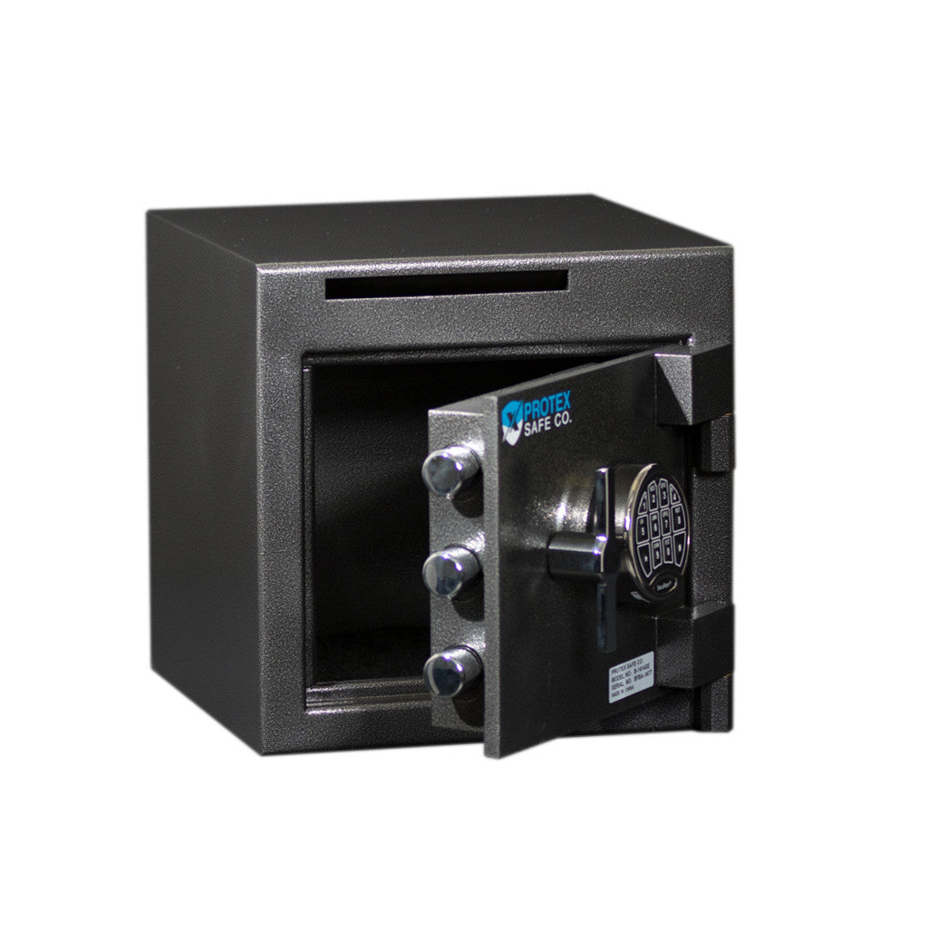 Envelope Drop Safe with door open