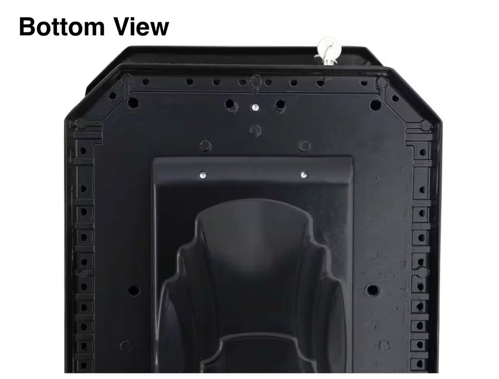 Victorian Locking Mailbox Bottom View