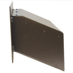 Through the Wall Letter Drop Slot with Chute  side photo
