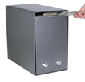 Locking Cash Box with Two Locks