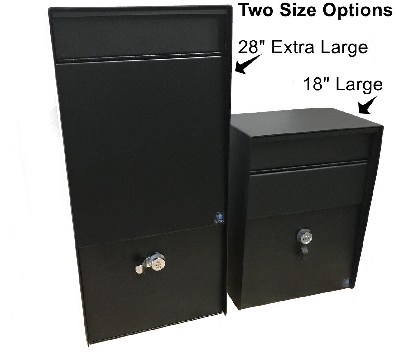 High Security Outdoor Large Wall Mounted Payment Drop Box or Secure Mailbox Made 12 Gauge Steel
