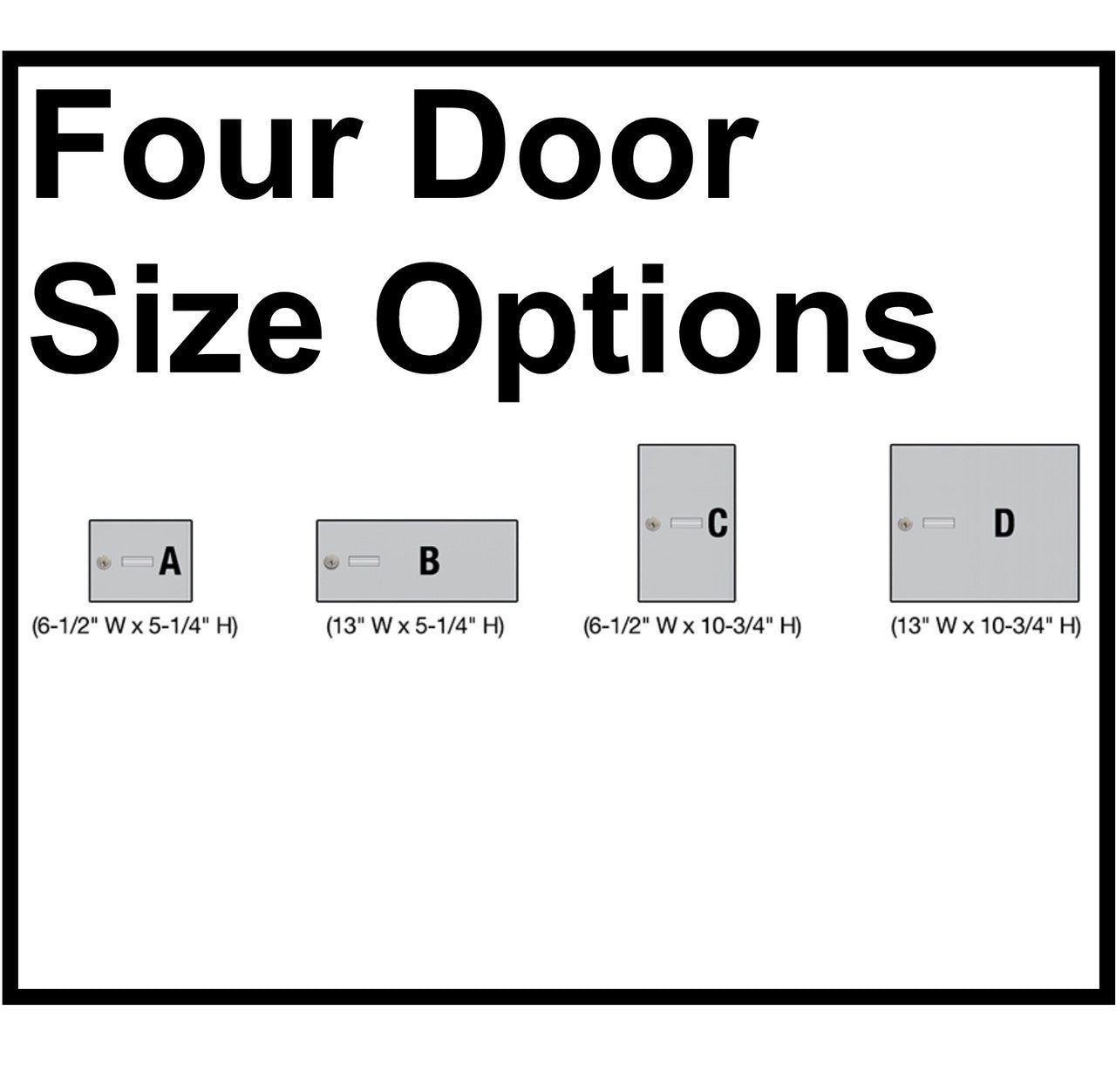 Custom Built Cell Phone Lockers Surface Mount or Recessed