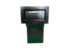 Front View Through the Wall Deposit Drop Box with Hopper Drop Door PVND241212