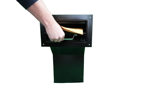 Drop Opening Through the Wall Deposit Drop Box with Hopper Drop Door PVND241212