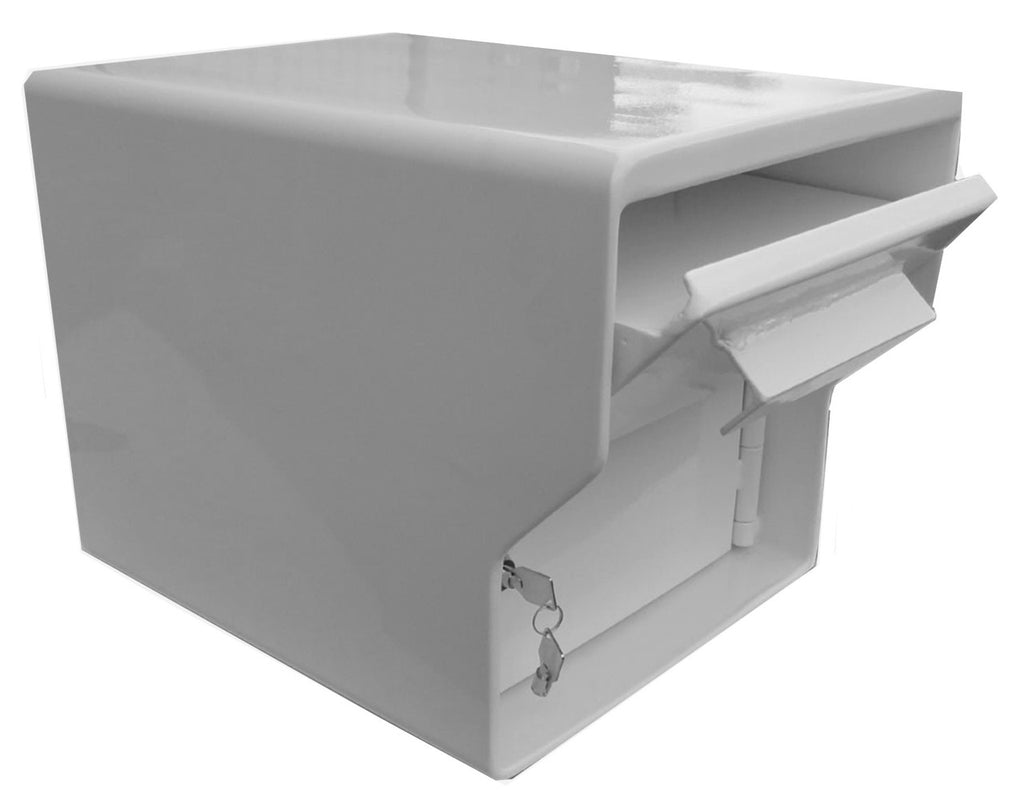 Outdoor Heavy Duty Payment Dropbox with Hopper Secure Drop