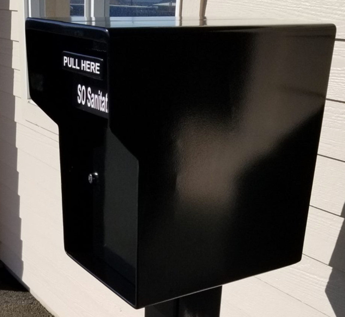 Large Outdoor Heavy Duty Payment Dropbox with Hopper Drop Door