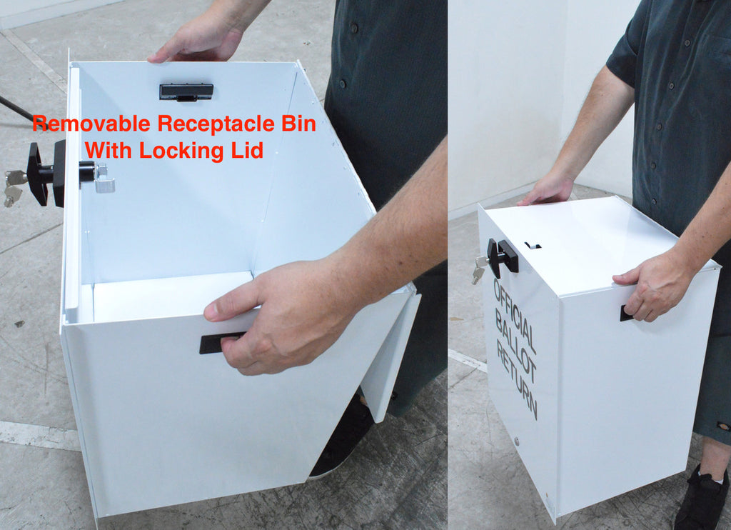 Free Standing Extra Large Payment Removable Bin