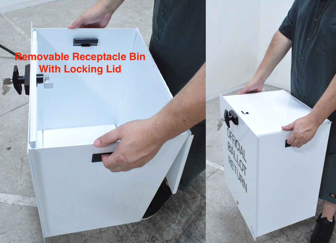 Free Standing Extra Large Payment Removable Bin