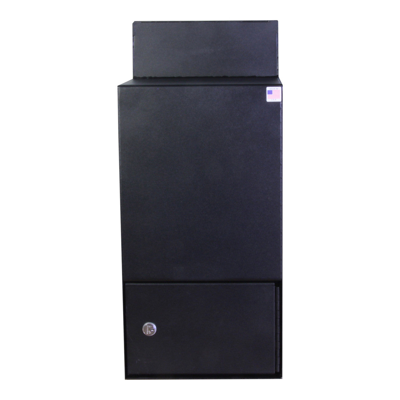 Back side of High Security Through the Wall Drop Box PVNDPRO903