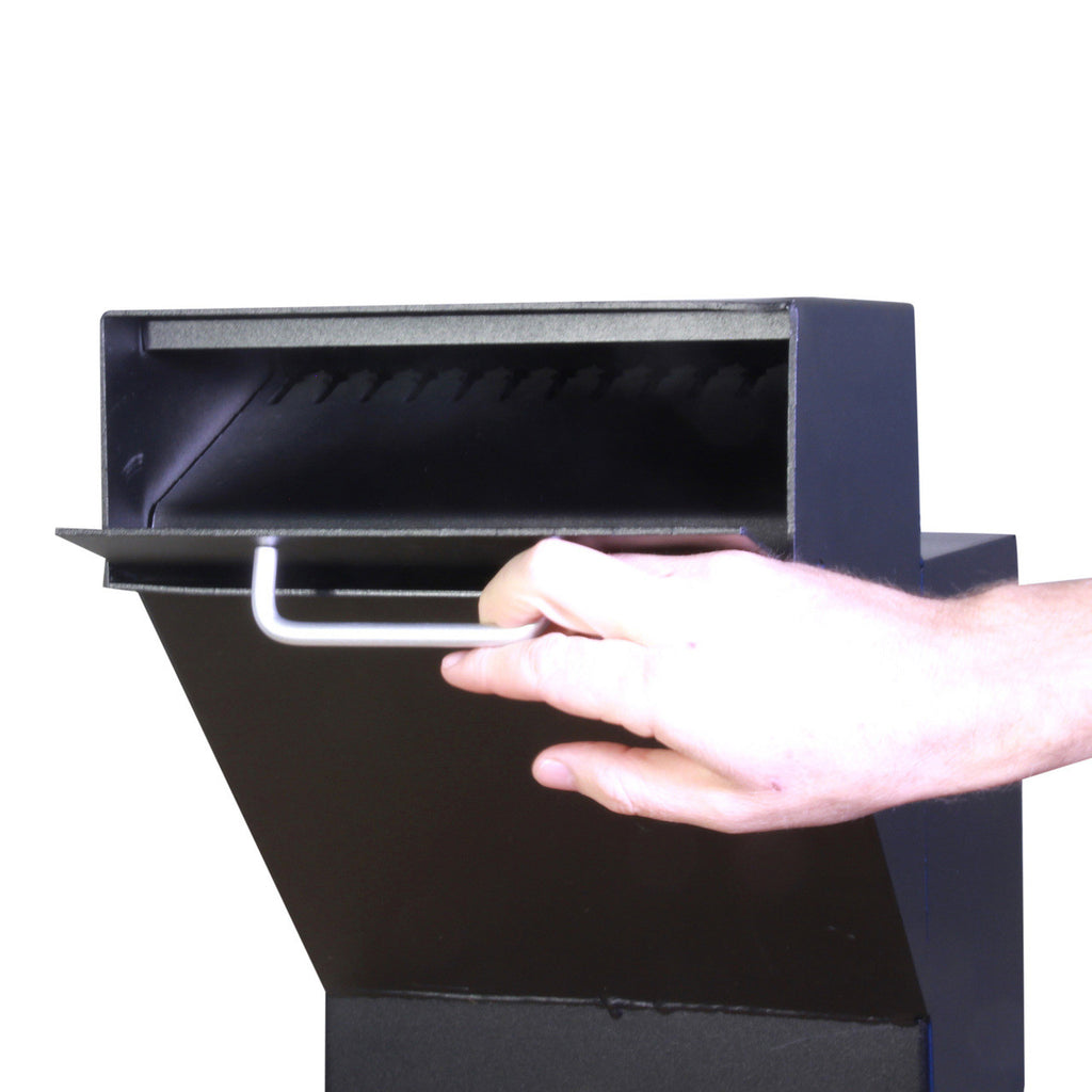 Custom Drop Box with Hopper Door open PVNDPRO903