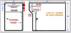 High Security Large Mailbox or Dropbox Dimensions