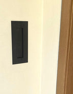 Vertical Mail slot installed in wall