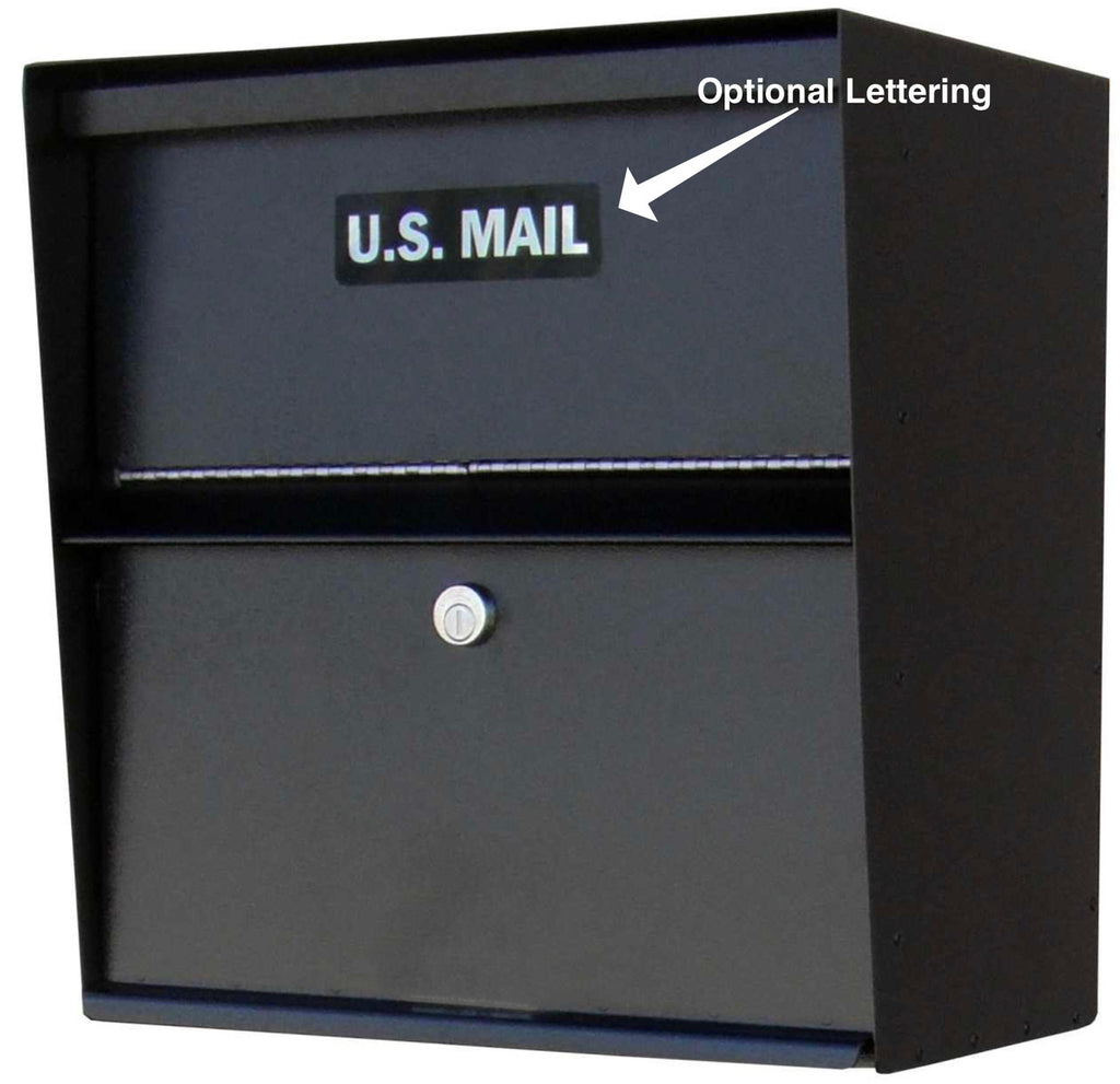 Outdoor Locking Wall Mounted Mailbox or Payment Drop Box