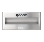 Stainless Steel Through Wall Interior Drop Slot from view