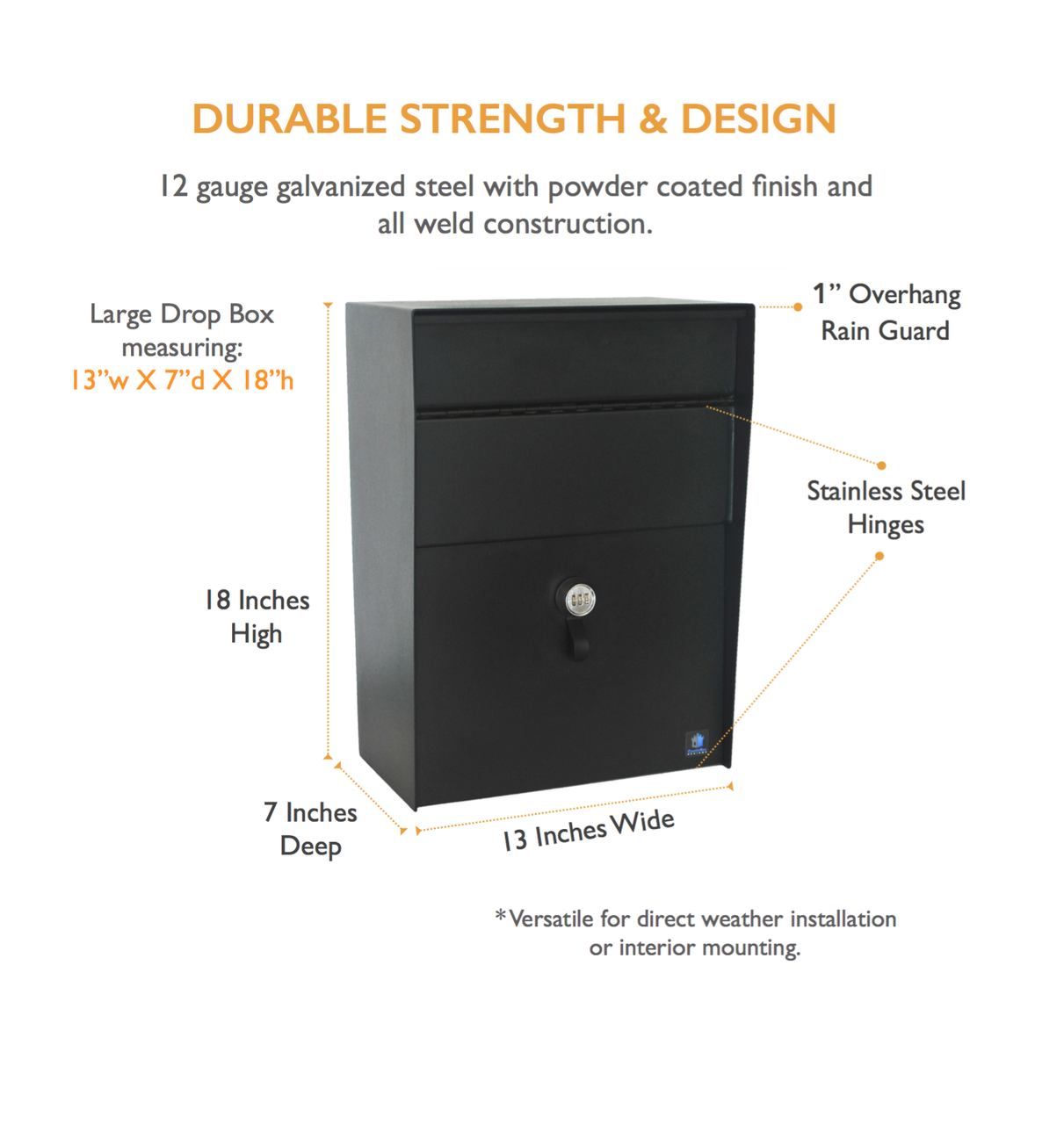 Drop Box Durable Strength & Design