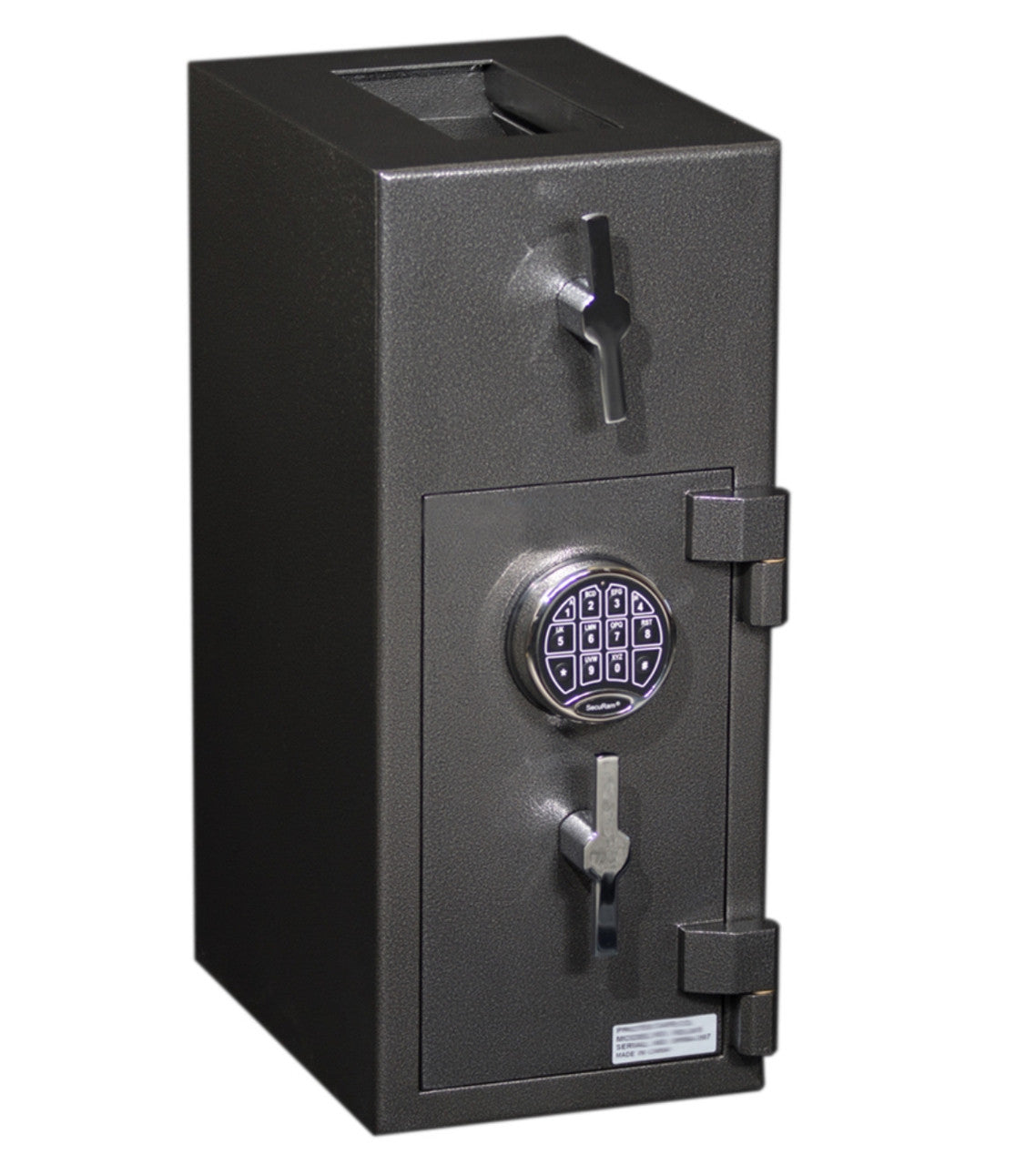 Large Rotary Hopper Bank Bag Depository Drop Safe (PSRD2410) locked