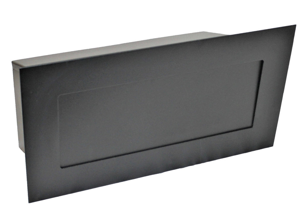Large Through Wall Mail Drop Slot front view