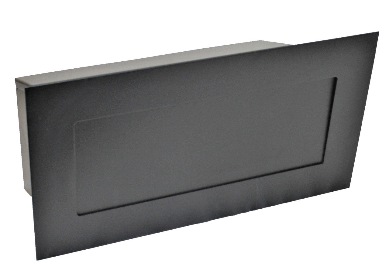 Large Through Wall Mail Drop Slot front view