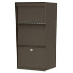 Large Wall Mounted Dropbox Mailbox Mineral Bronze