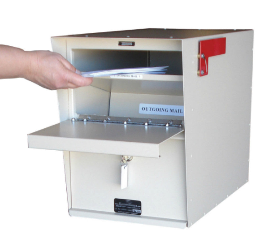 Letter Locking Steel Mailbox
