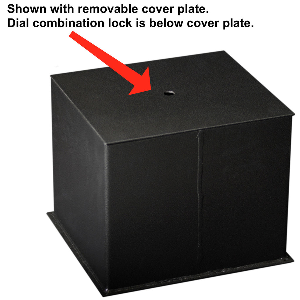 Medium Size Floor Safe shown with cover plate