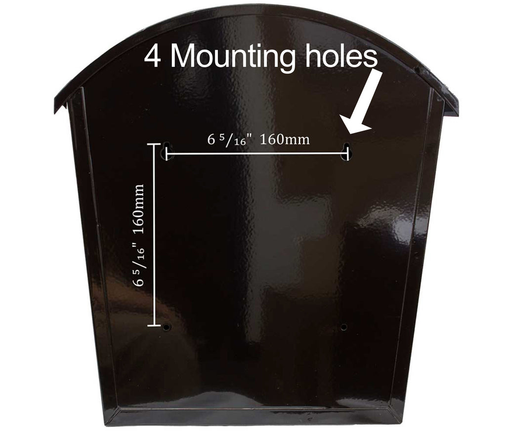 Modern Locking Wall Mounted Mailbox