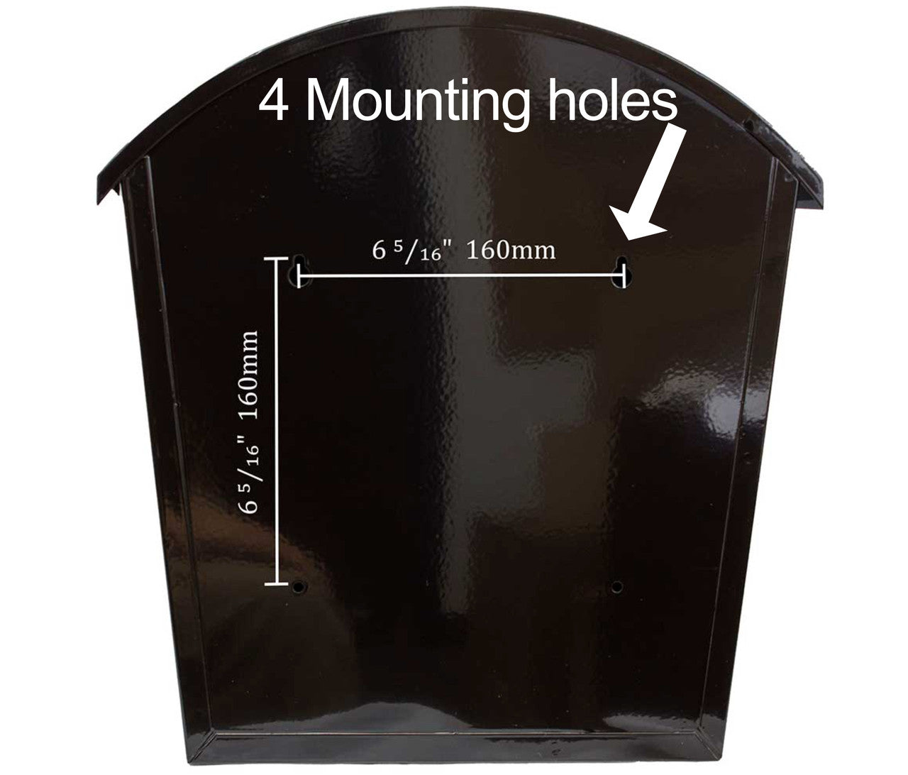 Modern Locking Wall Mounted Mailbox