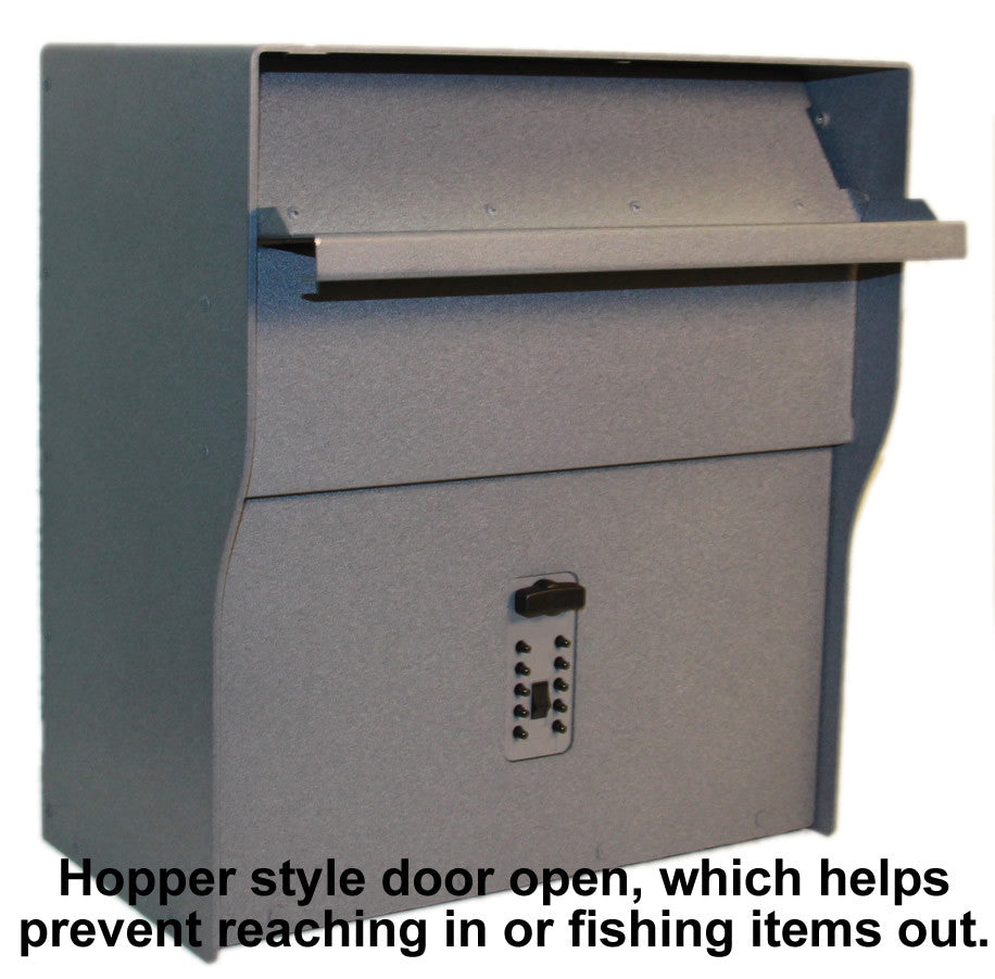 Shown with drop slot open
