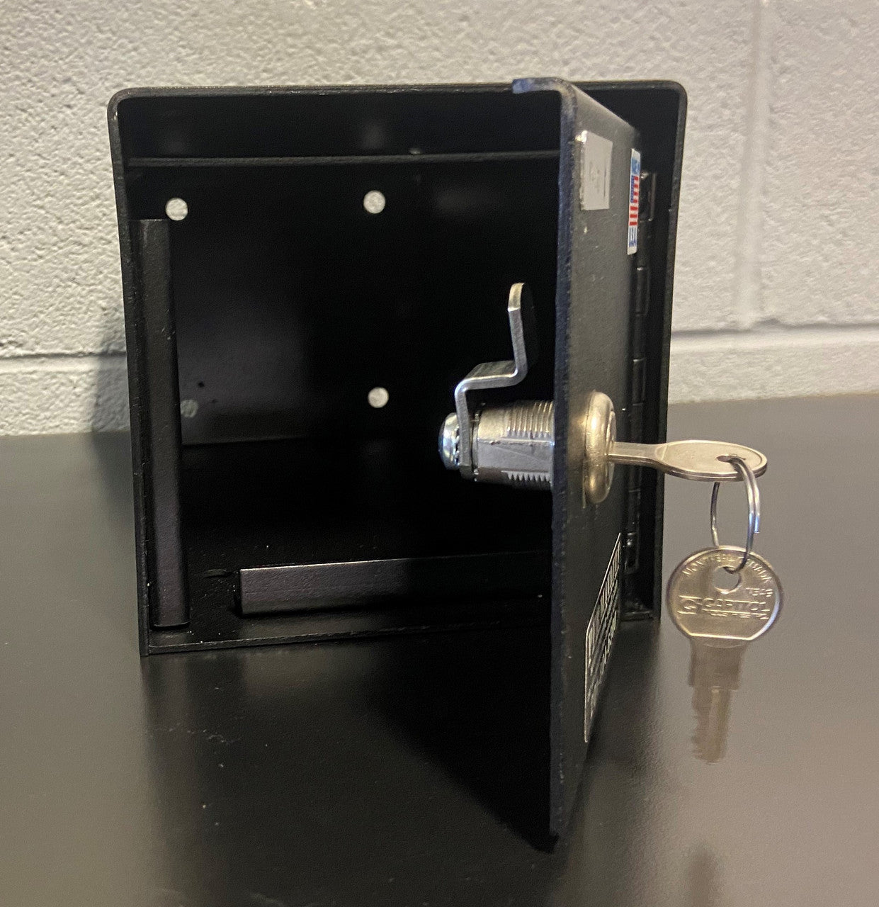 Under the Counter Locking Cash Drop Box
