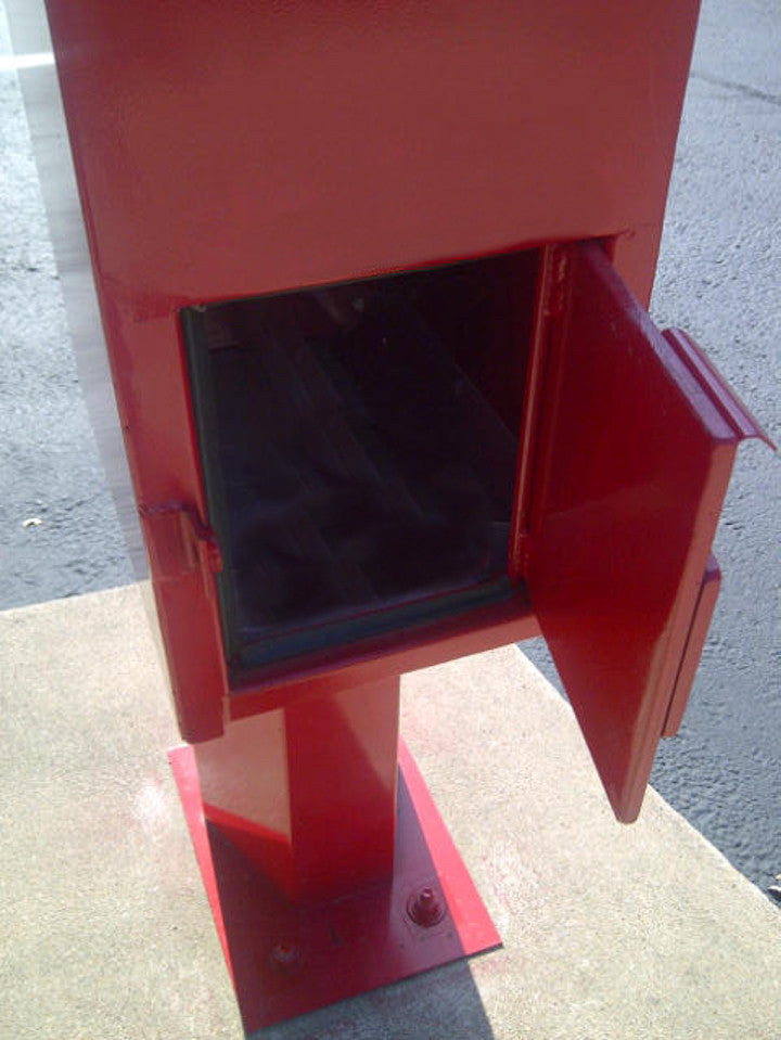 Drive Up Payment Dropbox Receptacle Opening