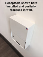 Locking Through The Wall Drop Box  installed