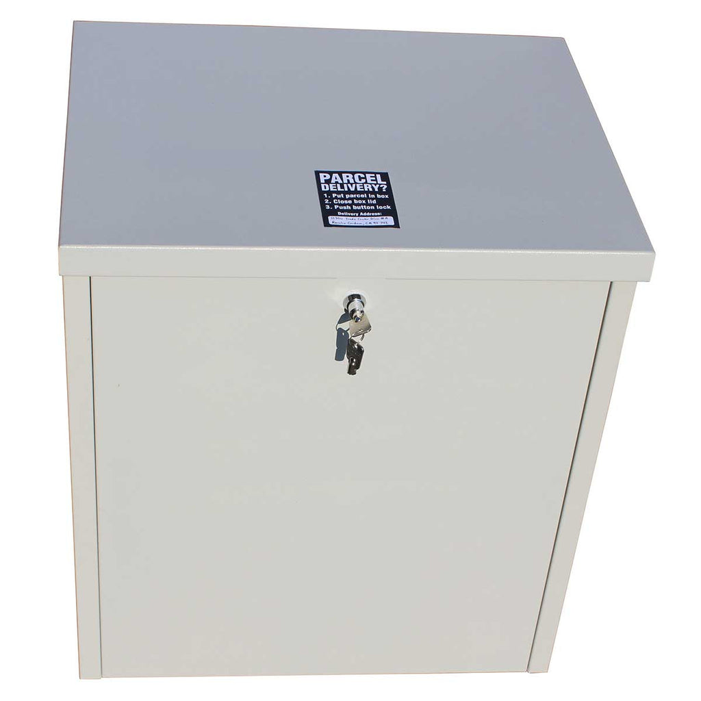 Parcel Receptacle for Home or Office Secure Deliveries