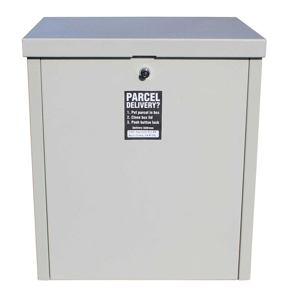 Parcel Receptacle for Home or Office Secure Deliveries