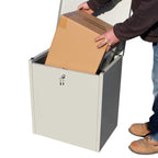 Parcel Receptacle for Home or Office Secure Deliveries
