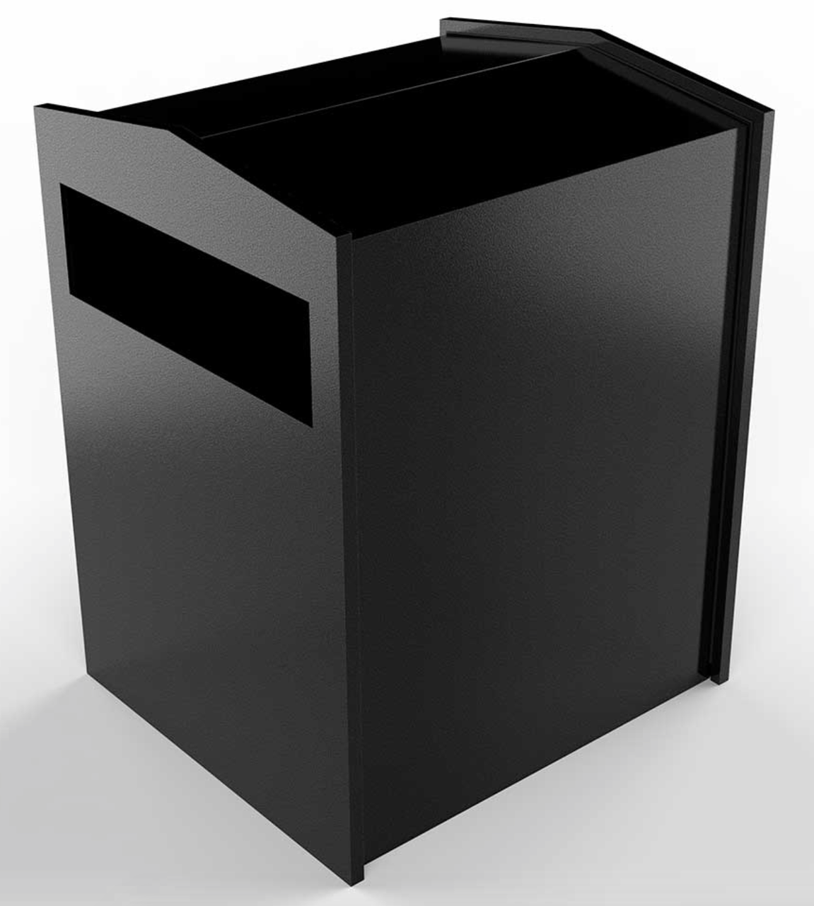 Through Wall Mail Drop Receptacle 