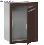 Select the Recessed Mount option when you do not want a surface mounted drop box.  