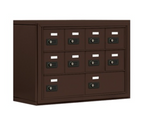 10 Door Cell Phone Locker with Combination Locks