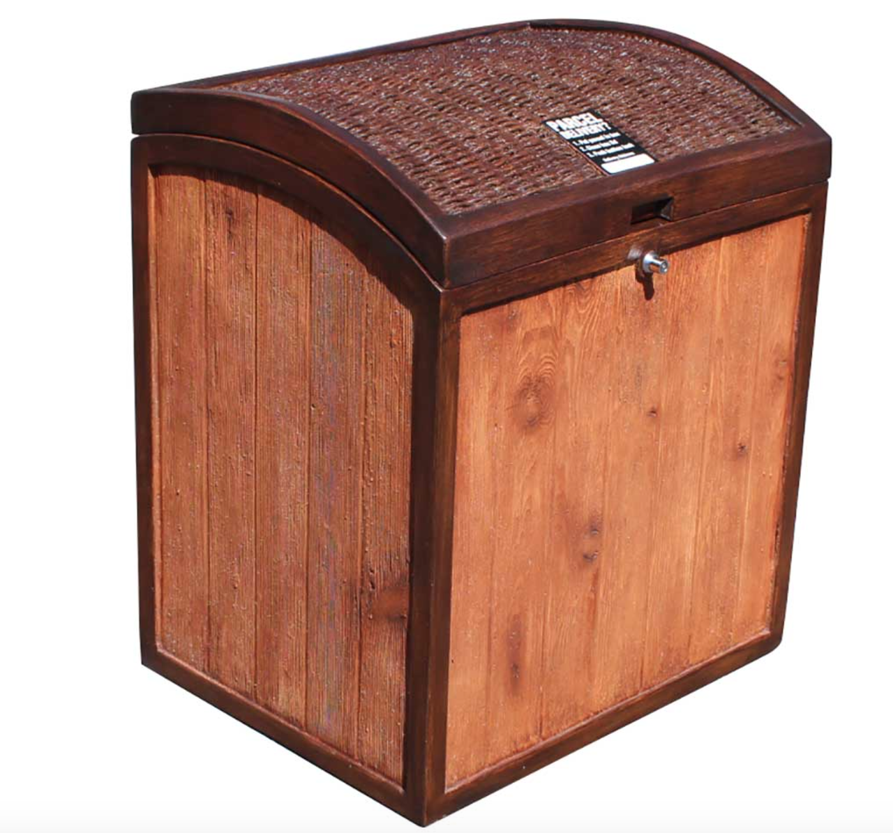 Decorative Parcel Receptacle for Home / Office Secure Deliveries