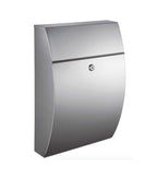 Stainless steel wall mounted locking mailbox