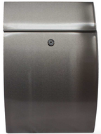 Stainless Steel Modern Wall Mounted Locking Mailbox