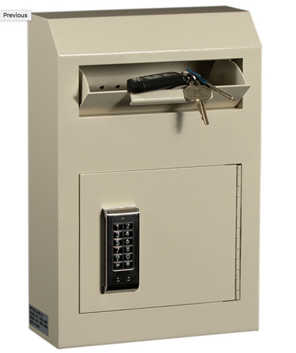 Wall Mounted Locking Drop Box