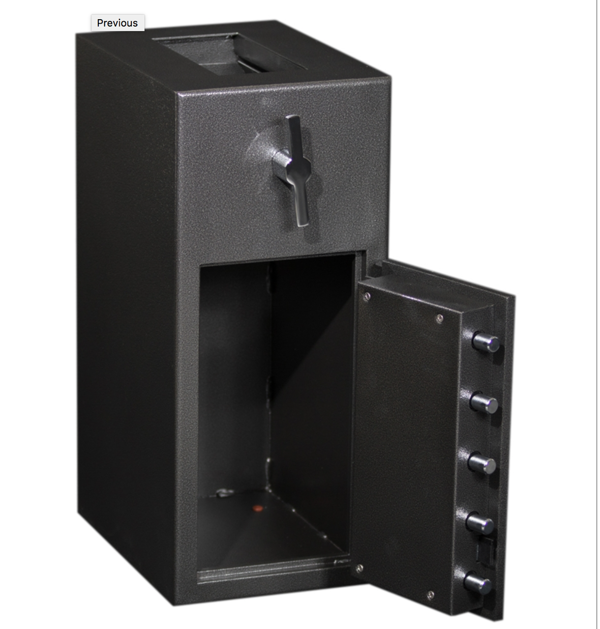 Large Rotary Hopper Bank Bag Depository Drop Safe opened (PSRD2410) 