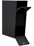Extra Large Curbside Vacationeer Mailbox doors opened