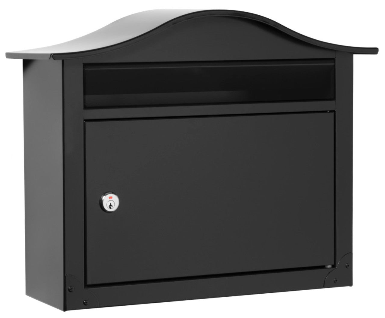 Locking Wall Mount Mailbox opened
