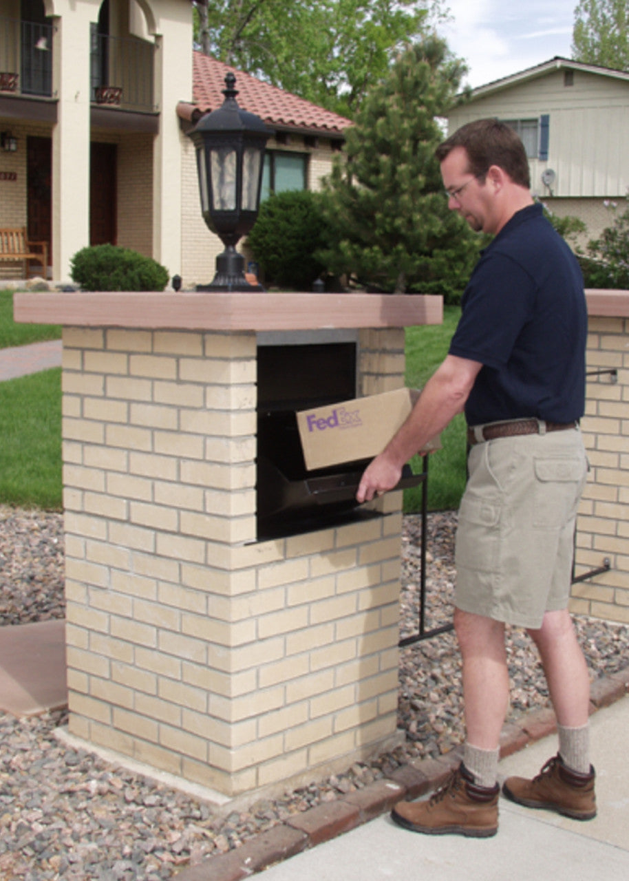 Extra Large Mailbox for Package with mail being dropped